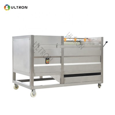 commercial sweet potato onion taro brush washing peeling machine