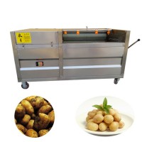 Cheap Price Potatoes Washing Cleaning/Peeling Machine/Brush Type Washer/ Peeler for Carrots